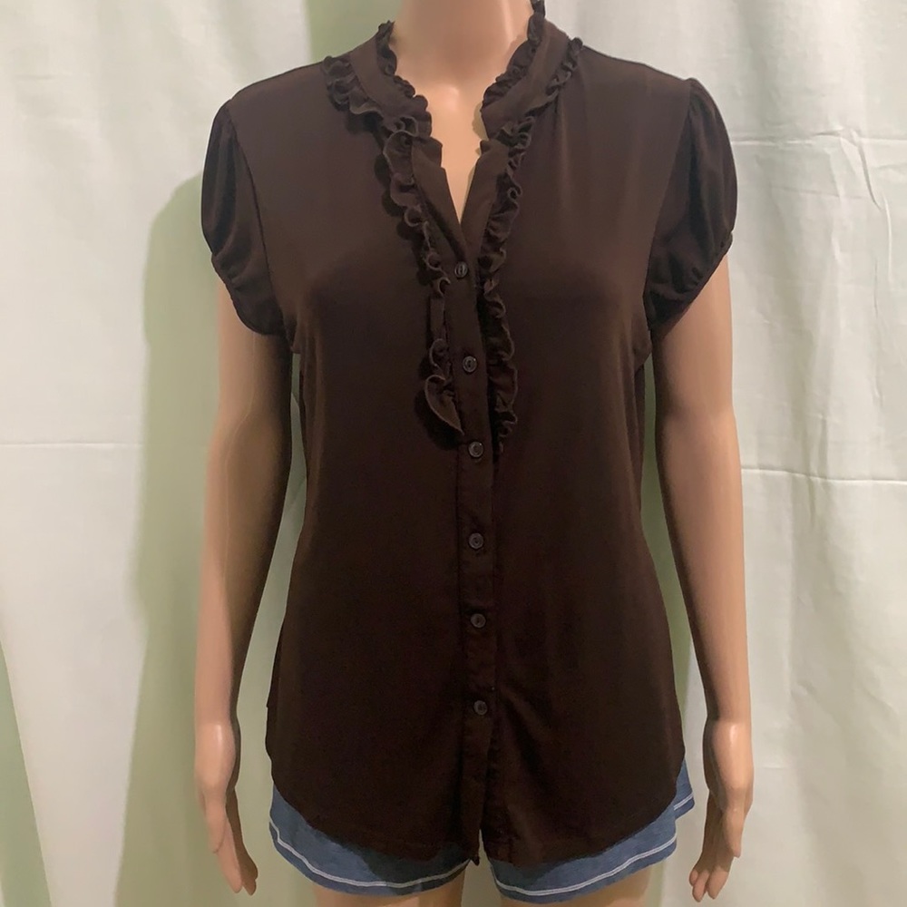 Speechless Ruffled Blouse